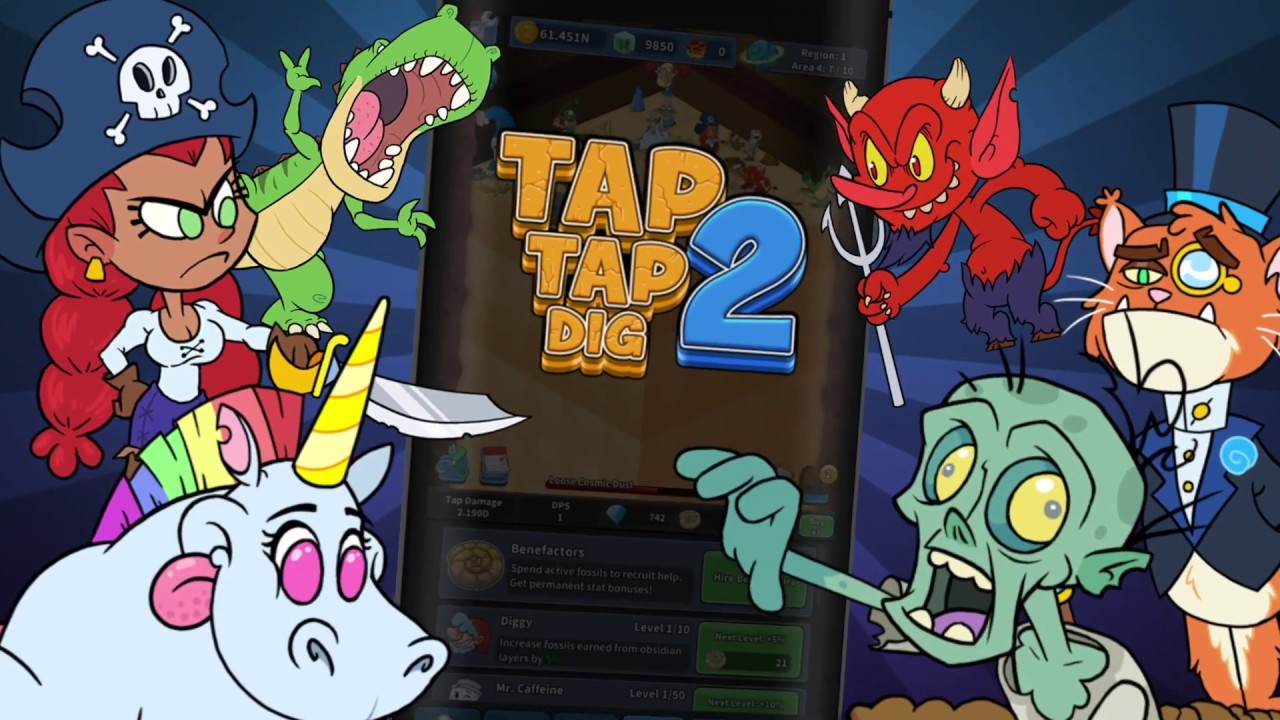 Tap Tap Dig 2 MOD APK cover