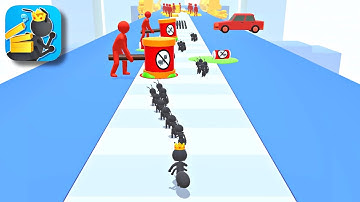 Tiny Run 3D🐜👑 Gameplay Walkthrough Part - 28 ( iOS,Android) All levels