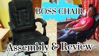 BOSS CHAIR ASSEMBLY & REVIEW