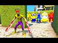 Spider Man vs Minions in GTA 5 Nonstop Extreme Ragdoll 