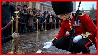 A Little Girl Slipped a Royal Guard a Note — Seconds Later He Broke Every Rule to Protect Her...