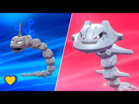 Onix, Steelix from 'Pokemon GO' 