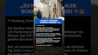 „ZU HELL?“ STRAHLER SCHMILZT FASSADE! ☀️🔥