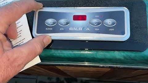 How to set Mode on your SPA Standard Economy Sleep St Ec SL Spa not heating? Why modes Balboa