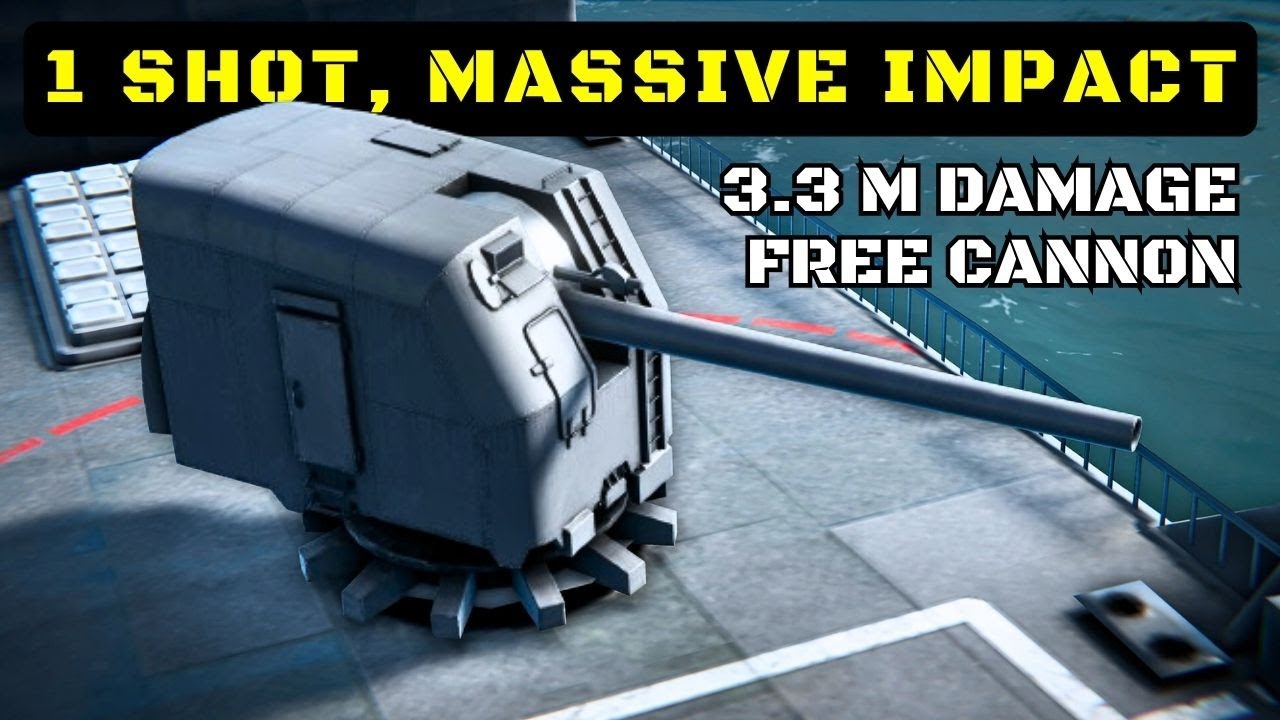 Mark 55/12 Free Cannon Turns USS Arkansas from Cruiser into Battleship | Modern Warships