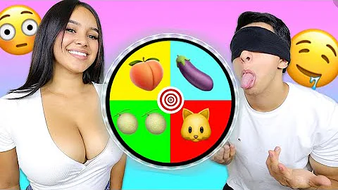 SPIN THE WHEEL LICK MY BODY CHALLENGE!! **Gets CRAZY** pt.2