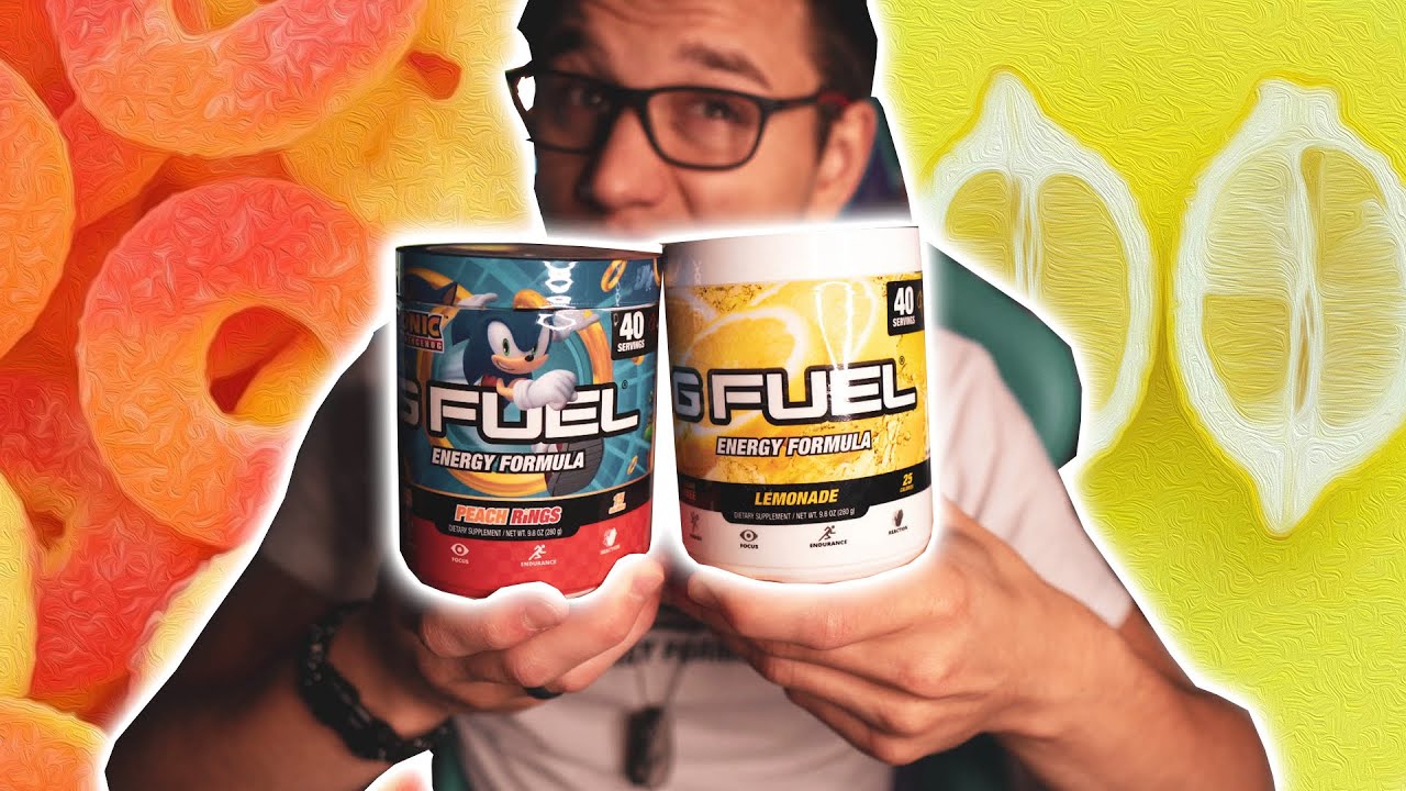 NEW PEACH LEMONADE MIX! - MIXING PEACH RINGS WITH LEMONADE! - DOES IT G-FUEL?