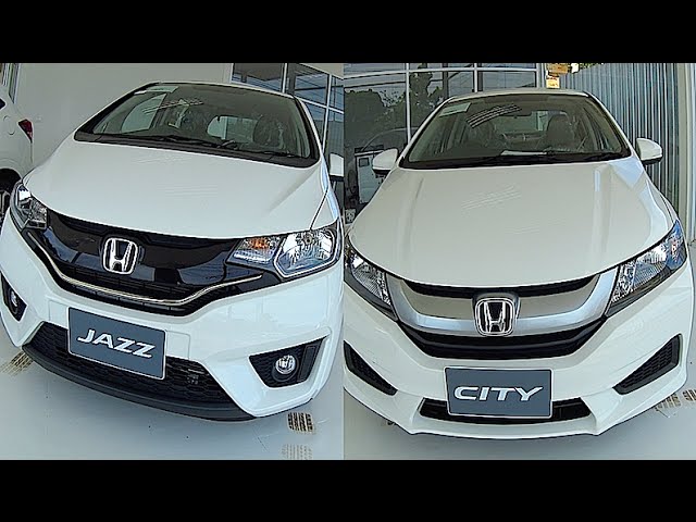 Honda City 2015, 2016 VS Honda Jazz (Fit) 2015, 2016 - YouTube