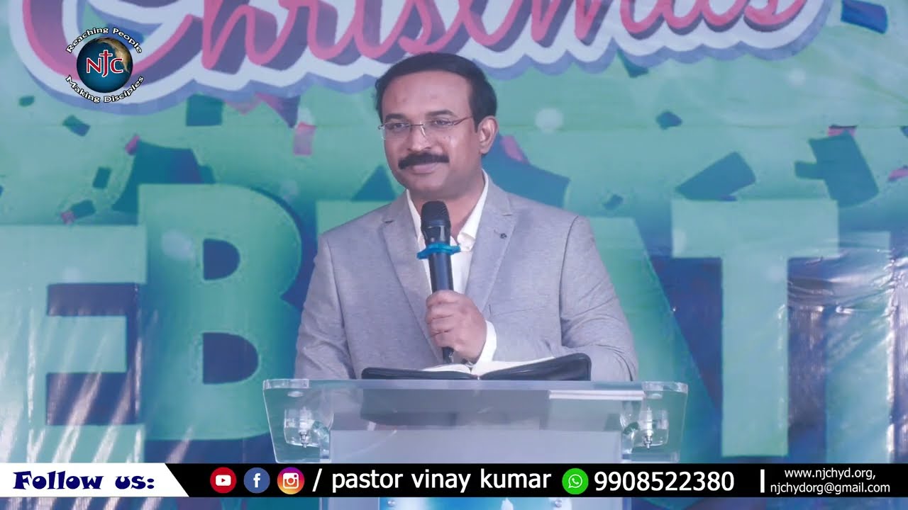 Christmas Message 2025 (Pastor B.A Vinay Kumar)