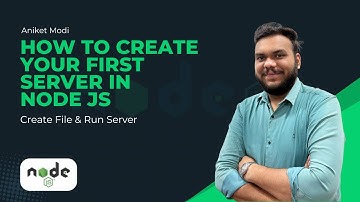 How to Create Your First Server in Node.js | Node.js Tutorial for Beginners #globalit #learnnodejs