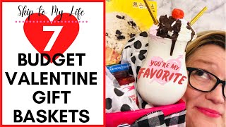 💖How to Make a Valentine’s Day Gift Basket \/ Dollar Tree Gifts