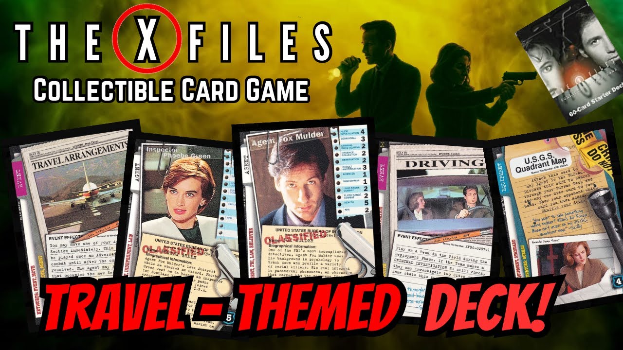 X-Files CCG Sample Deck for Beginners | The X-Files Collectible Card ...