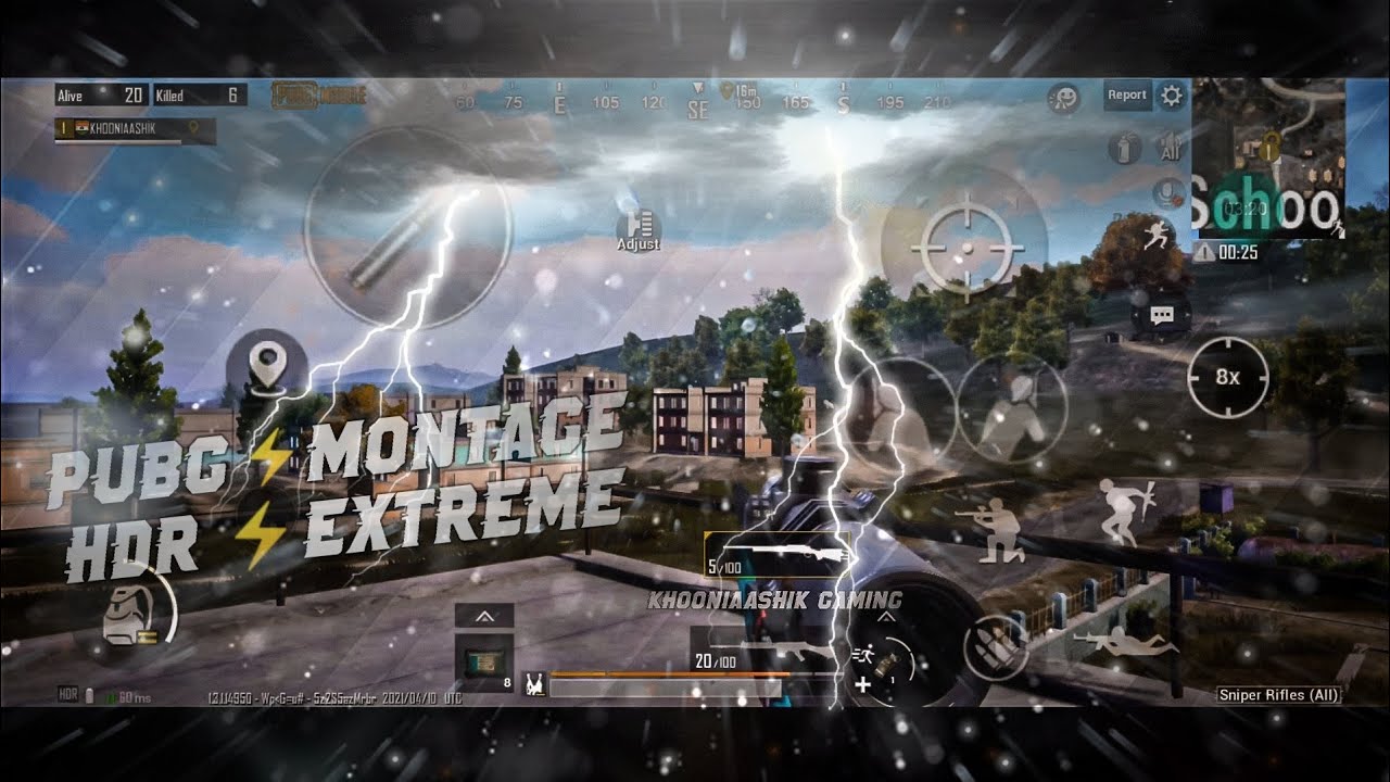 PUBG MONTAGE ⚡⚡⚡HDR EXTREME 🔥// Pubg Mobile Montage // pubg mobile india // Pubg beat sync / pubg