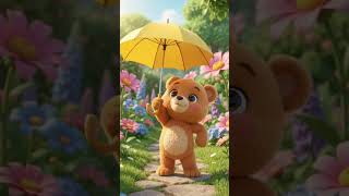 ☔ The Tiny Umbrella! 🐻💛 | Piku Poko