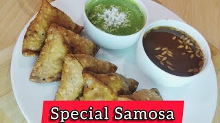 Special Samosa Bengali Style Samosa Singara Mishtidushtumi