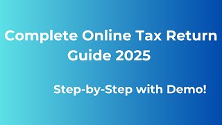 How to Fill Up Online Income Tax Return in Bangladesh | Step-by-Step Full Guide 2025 screenshot 5