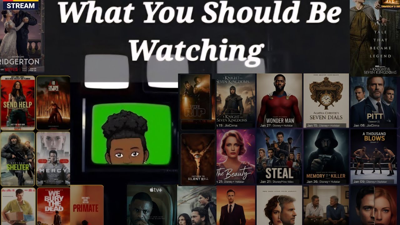 Live: JANUARY 2025 New Releases to Theaters & Streaming Services