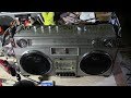 Crown CSC-850F For Sale Demonstrated Cassette rec play Radio Serviced Cleaned painted restore