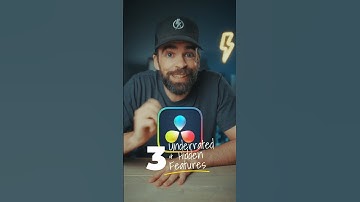 3 Underrated & Hidden Features in Davinci Resolve! 👀