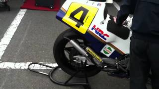 20120401 japan motegi demorun HONDA NSR500 WGP GP500 1985 Freddy