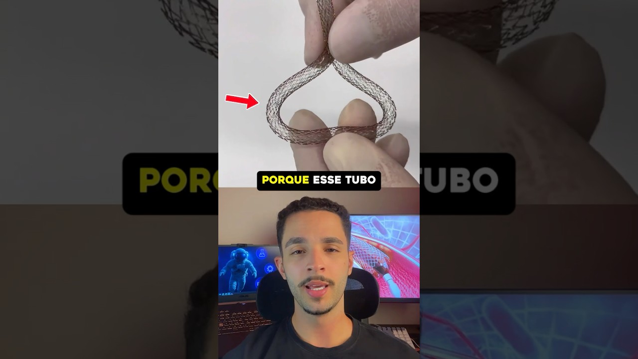 Por que Colocam essa Mola Dentro do corpo? Stent