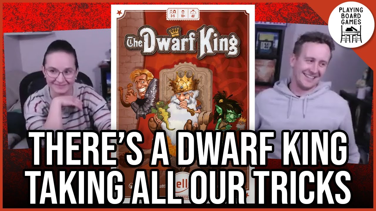 Yeah, we take tricks, what's the problem? (THE DWARF KING Board Game Gameplay)