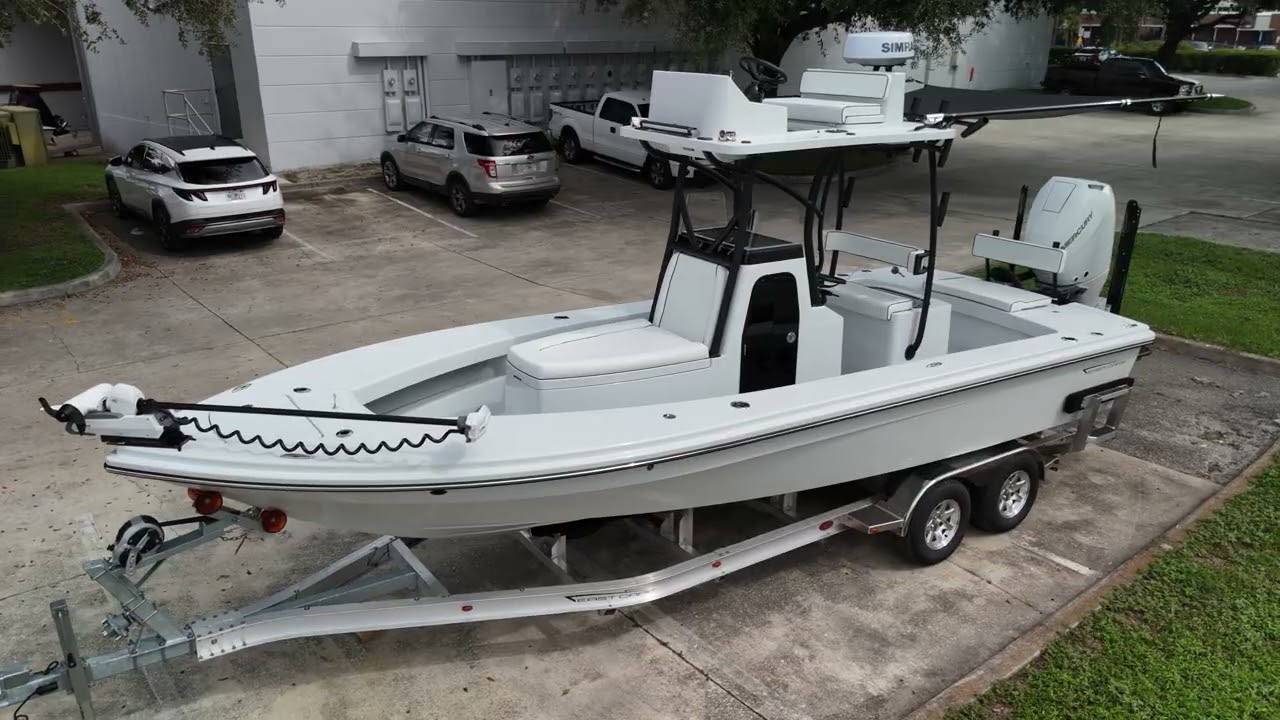 25 Open с двигателем Mercury 400