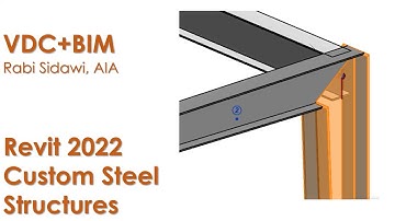 Revit 2022 Custom Steel Structures 4K