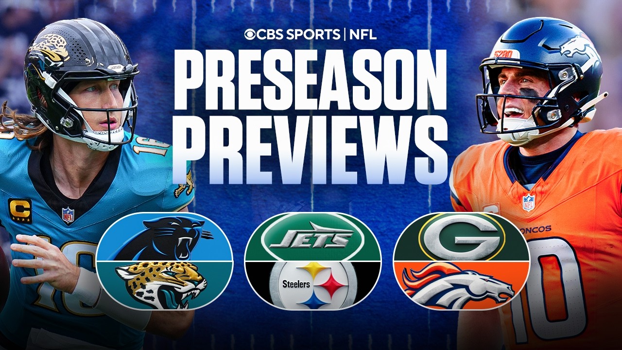 NFL Preseason Friday Night PREVIEW: Panthers vs Jags, Jets vs Steelers, Packers vs Broncos