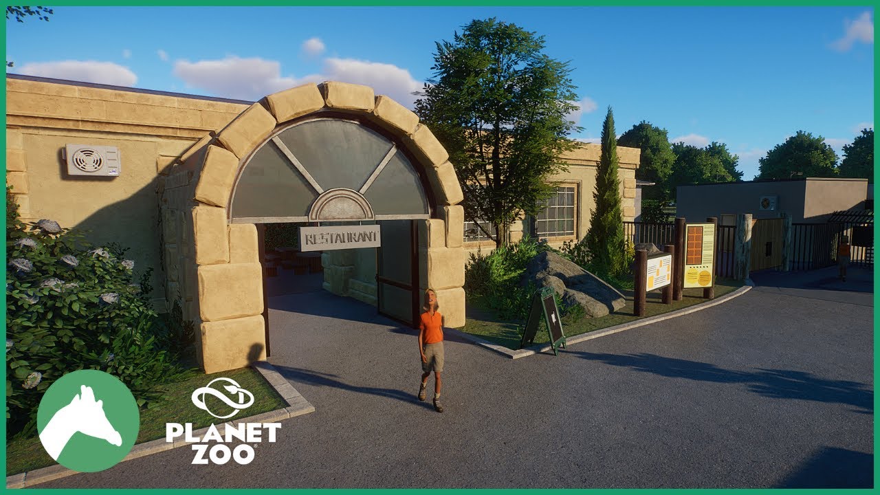 Zoo Food Hall Detailed Interior Elm Hill City Zoo Ep. 3