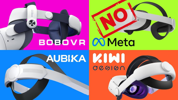 AUBIKA Correa Elite para Oculus/Meta Quest 2,Accesorios para Gafas