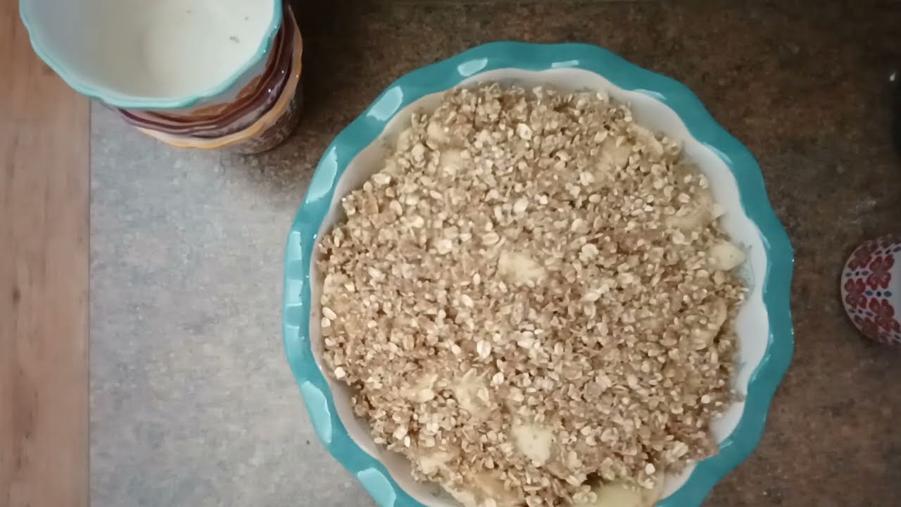 Cook With Me Almond Flour Apple Crisp Low Sugar YouTube