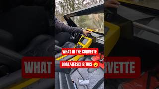 CORVETTE JET SKI?! 🏎️ (Yamaha Powered) #Shorts