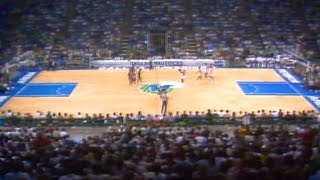 Dallas Mavericks first preseason game in Reunion Arena against Philadelphia 76ers (Sept. 26, 1980)