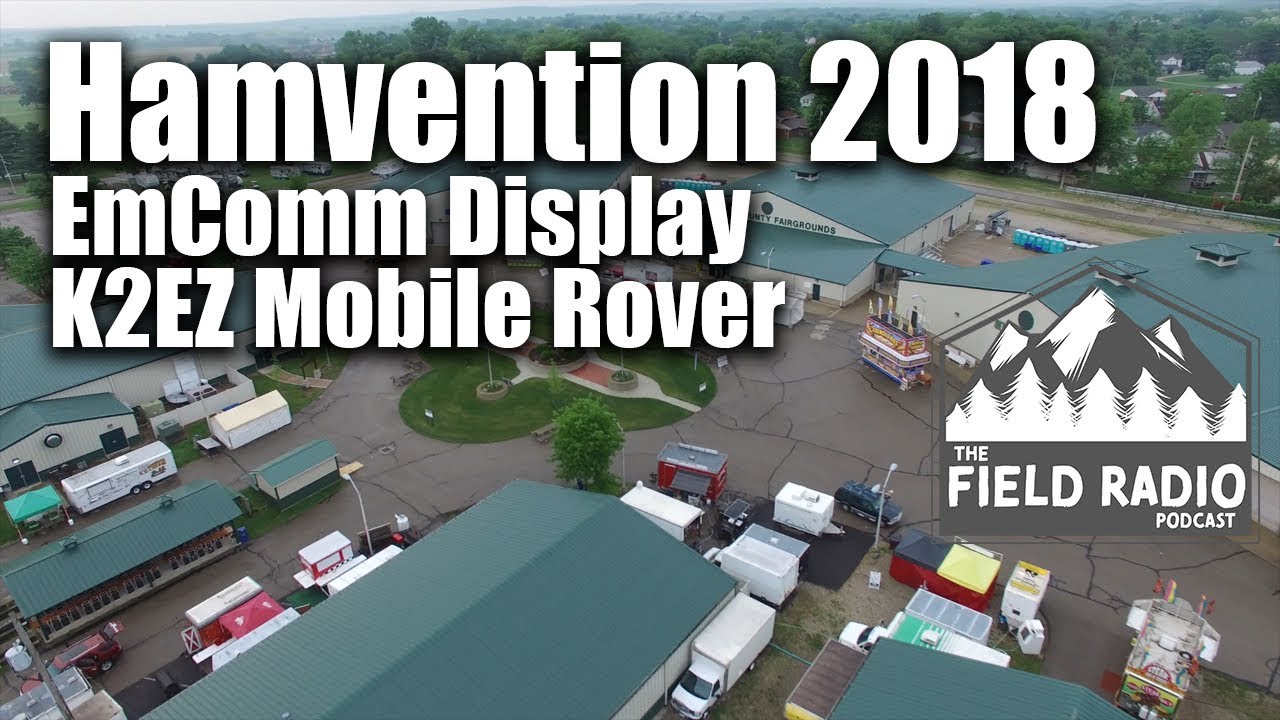 K2EZ All Mode Mobile Rover at Dayton Hamvention 2018 EmComm Vehicle Display