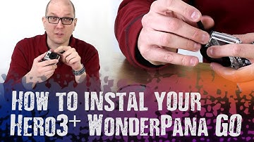 GoPro Hero Filter Sytem - How to install the HERO4 and HERO3+ WonderPana Go