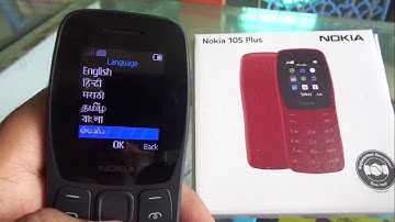 Nokia 105 plus language change solution / default language to english