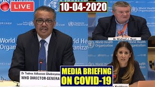 WHO Headquarters LIVE : Media Briefing On COVID-19 | 10 April 2020 | YOYO TV Kannada