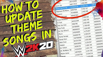 WWE 2K20 How to Install New Custom Theme Music