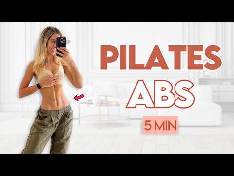 5 min Sculpted Abs 7 Day Challenge (Super Intense) | Pilates Workout