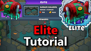 Bloonarius Elite Tutorial || Sunken Columns || (BTD6)