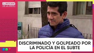Actor Osqui Guzman claims he suffered racism and police violence.
