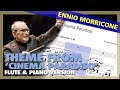 ennio morricone  theme from cinema paradiso flute  piano version  sheet music