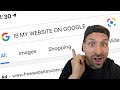 How To Find Out If Your Website Is Listed On Google - Am I Indexed