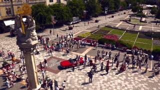 Aida played on a Harley - Flash mob of the Savaria Symphony Orchestra chords