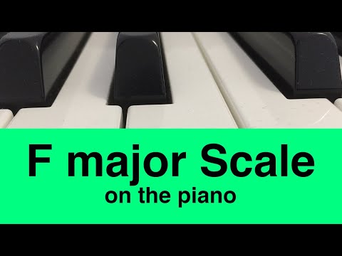 F Major Scale