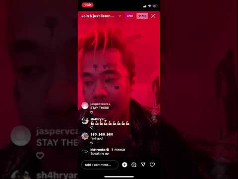 Kid trunks on instagram live talking about his lies. my boy dreezy said stfu tho