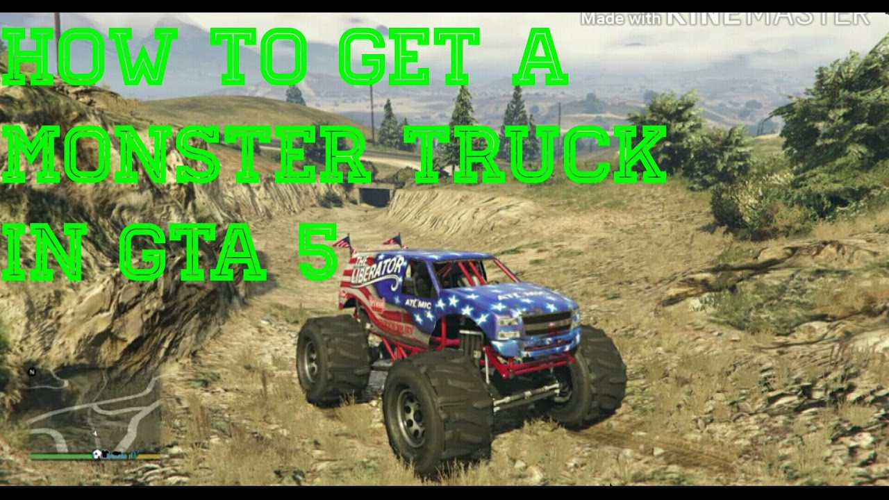 Hændelse, begivenhed du er spade GTA 5) HOW TO GET THE MONSTER TRUCK | SPAWN LOCATION FOR IT  (OFFLINE\ONLINE)!!! - YouTube