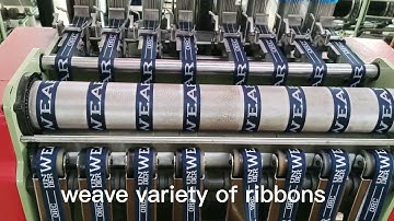 high speed computerized jacquard ribbon weaving machine jacquard elastic making machine