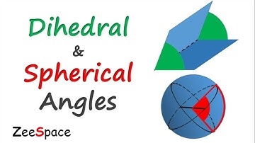 Dihedral Angle | Spherical Angle | ZeeSpace | By Zahid Abbas